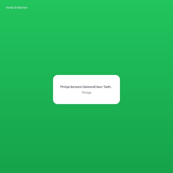 Philips Sonicare DiamondClean Toothbrush
